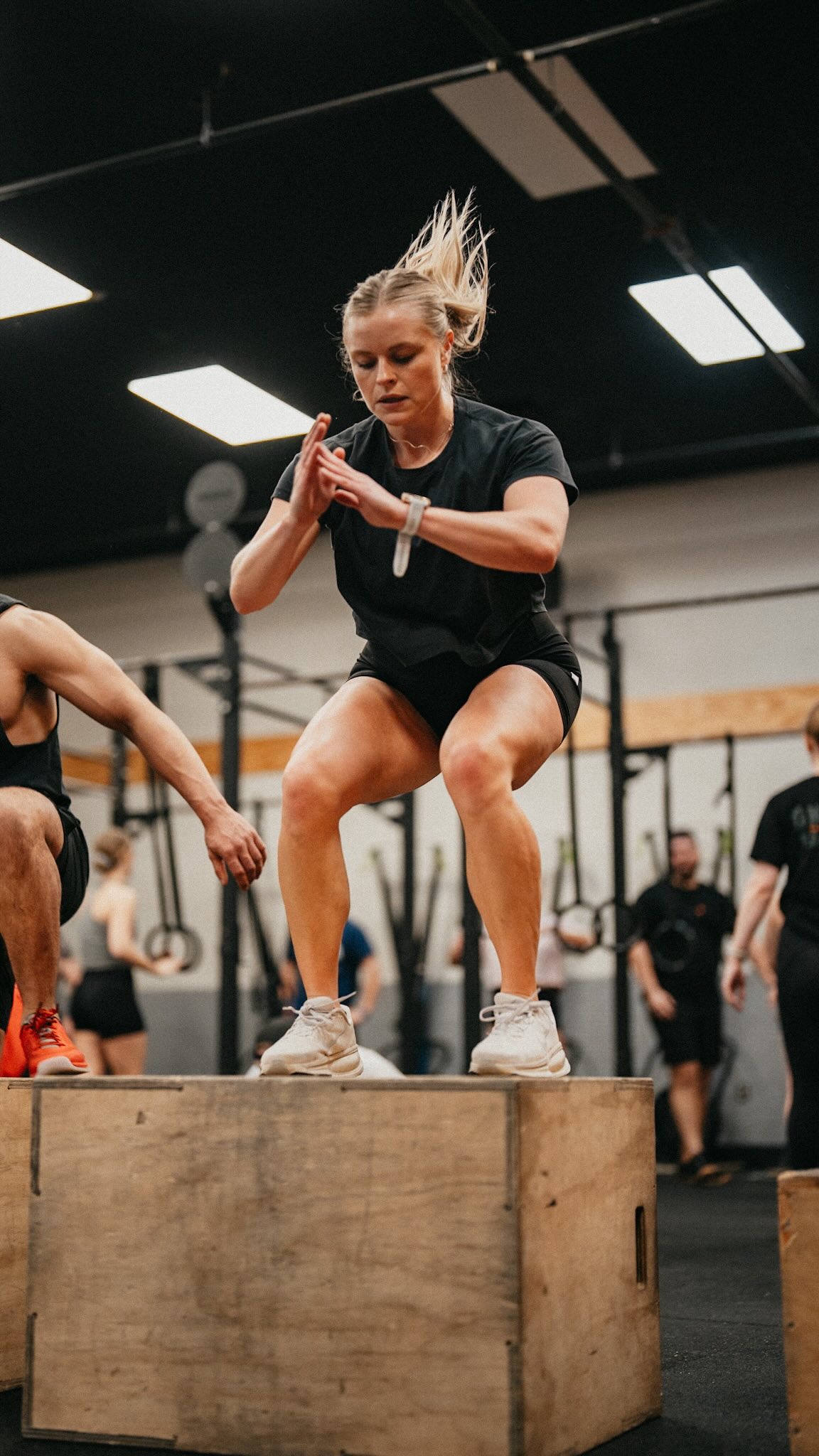People working out at Faith and Fitness